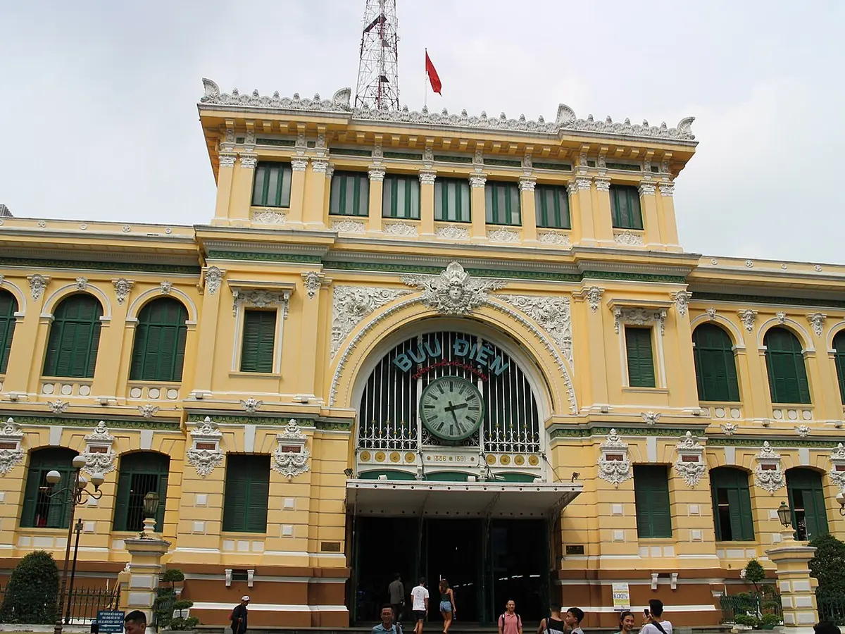 Front of Saigon Central Post Office