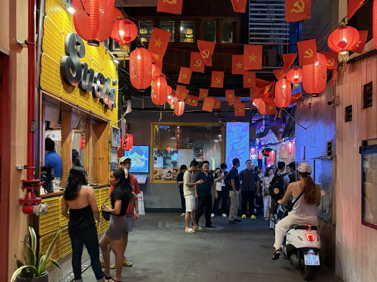 Inside the alley